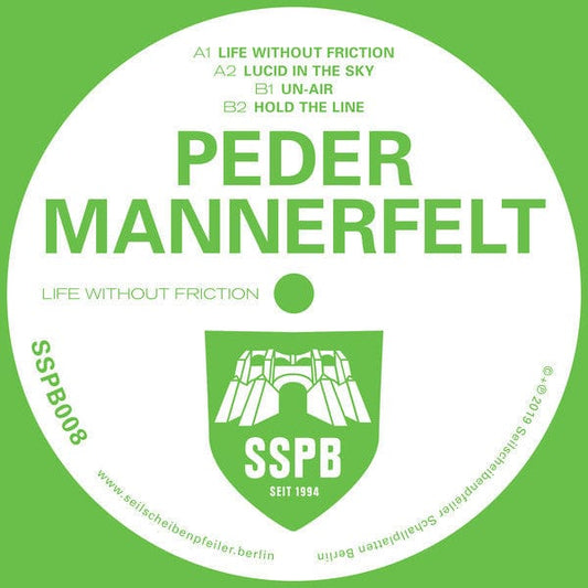 Peder Mannerfelt - Life Without Friction (12", EP, Ins) Seilscheibenpfeiler