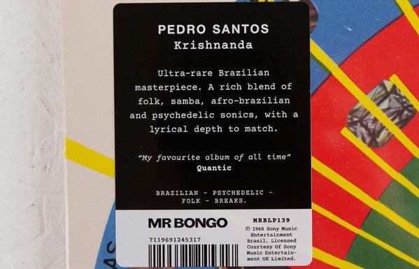 Pedro Santos - Krishnanda (LP) Mr Bongo Vinyl 7119691245317