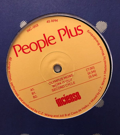 People Plus - Olympus Mons EP  (12") Incienso Vinyl