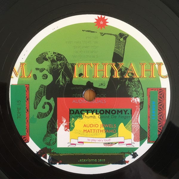 Pépé Bradock - Dactylonomy I (Dumb Thumb Count De Finger) (12") Atavisme Vinyl