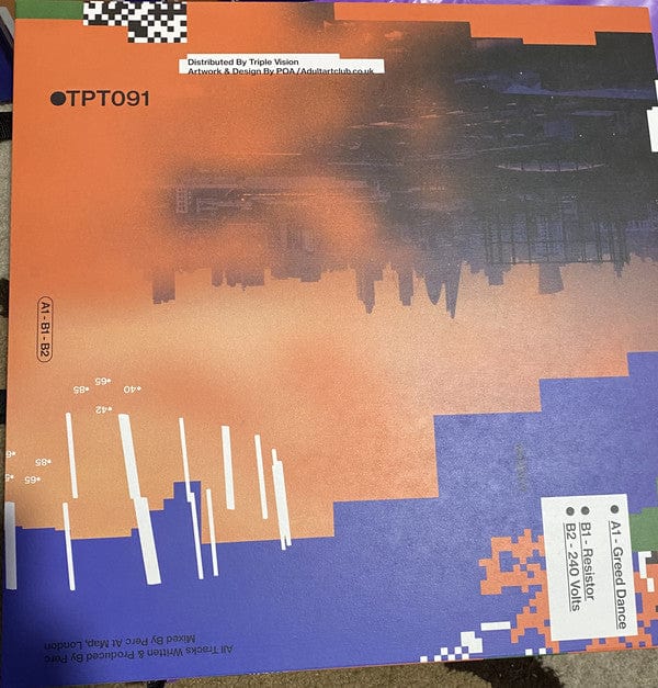 Perc - Greed Dance (12") Perc Trax Vinyl
