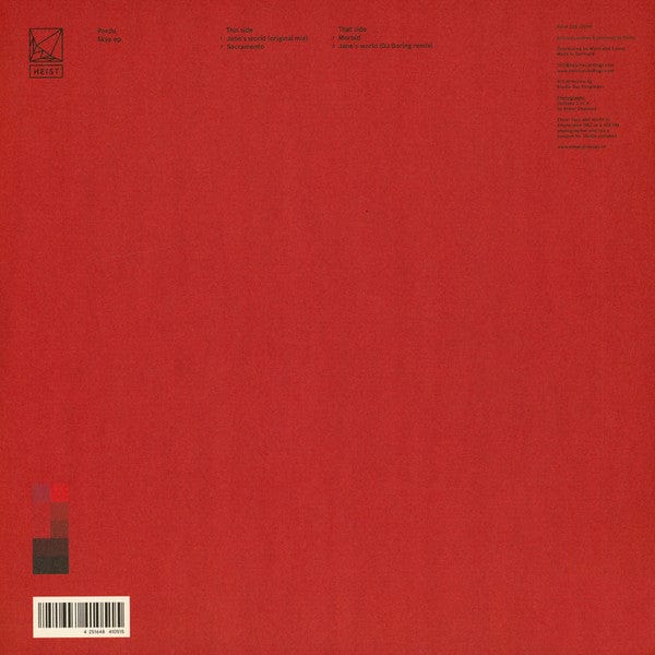 Perdu - Skye Ep (12") Heist (2) Vinyl