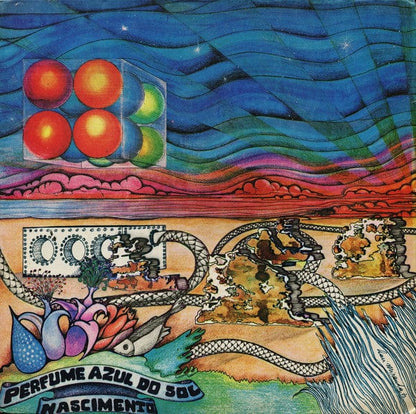 Perfume Azul Do Sol - Nascimento (LP, Album, Ltd, RE) Pedra Templo Animal
