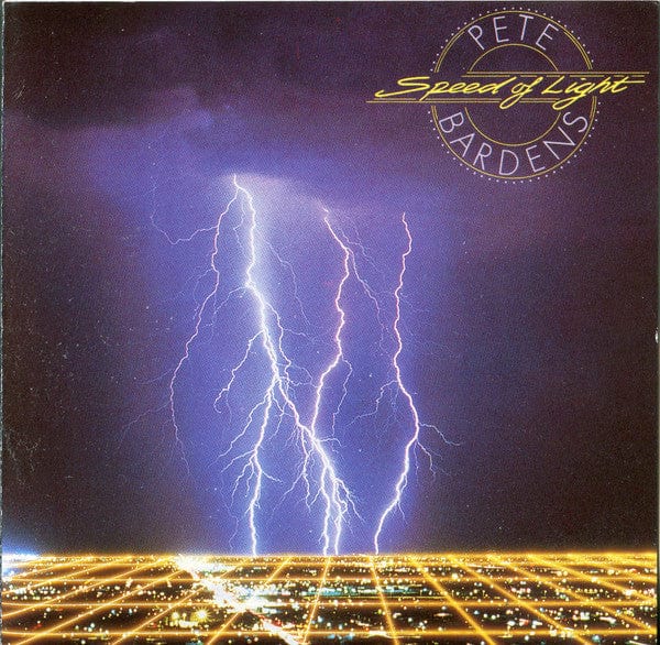 Pete Bardens – Speed Of Light (CD, Capitol Records, 1988) Front Cover