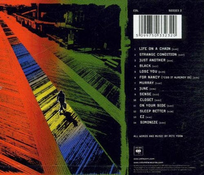 Pete Yorn – Musicforthemorningafter (CD, Columbia, 2001) Back Cover