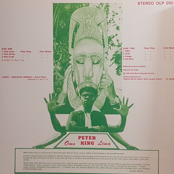 Peter King - Omo Lewa (LP, RE) Mr Bongo