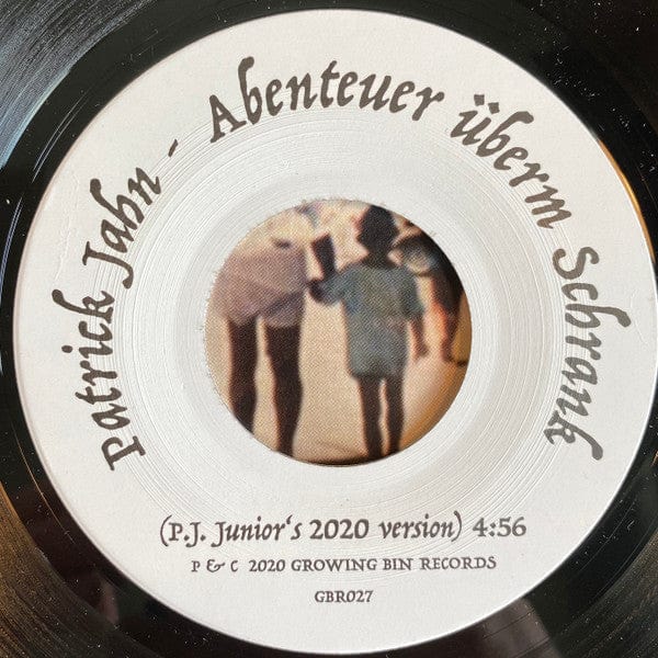 Peter & Patrick Jahn - Abenteuer Überm Schrank (7") Growing Bin Records Vinyl
