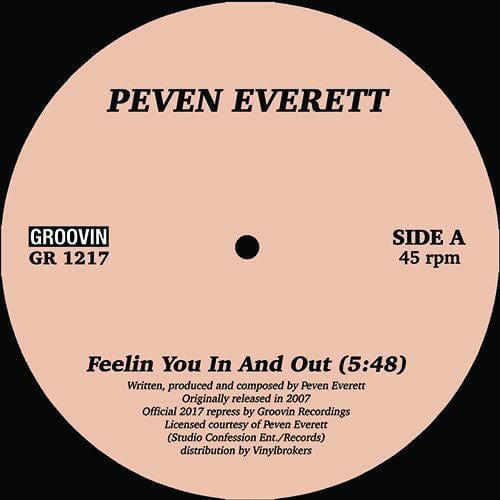 Peven Everett - Feelin You In And Out (12", RE) Groovin Recordings