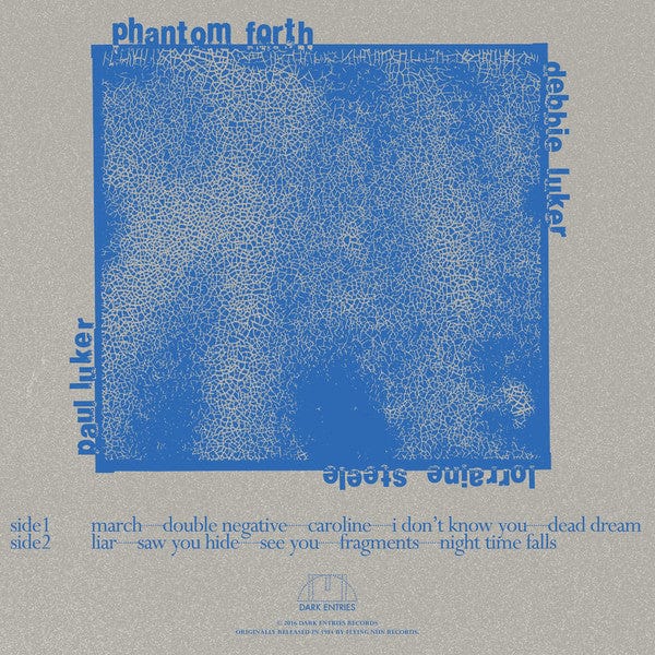 Phantom Forth - The EEPP (LP) Dark Entries Vinyl