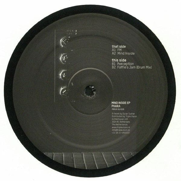 Phara - Mind Inside EP (12", EP) Planet Rhythm Records