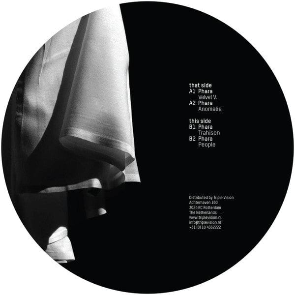 Phara - Velvet V. EP (12") Planet Rhythm Records Vinyl PlanetRhythmUKSpecial
