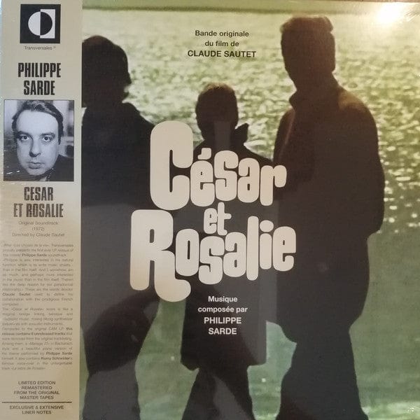 Philippe Sarde - César Et Rosalie (Bande Originale Du Fim) (LP) Transversales Disques Vinyl 3760179356212