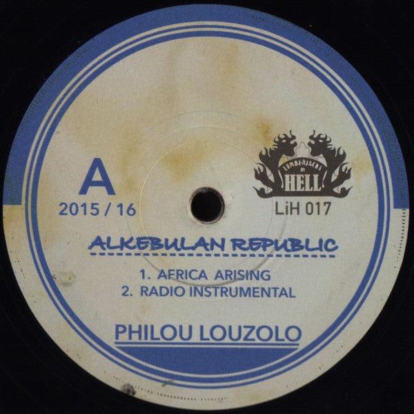 Philou Louzolo - Alkebulan Republic (12") Lumberjacks In Hell Vinyl