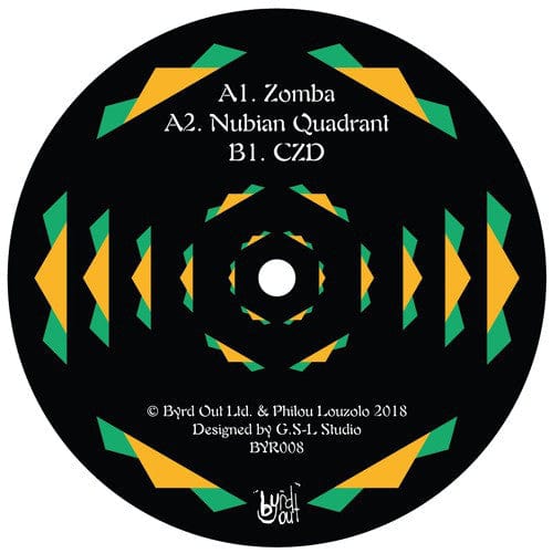 Philou Louzolo - Nubian Quadrant EP (12", EP) ByrdOut
