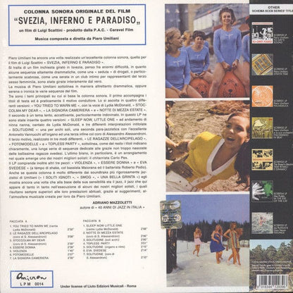 Piero Umiliani - Svezia Inferno E Paradiso (LP, Album, RE, S/Edition) Schema