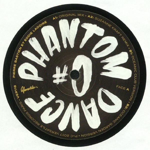 Pierre Bastien Eddie Ladoire – Phantom Dance #0 (12", Versatile Records, 2017) Back Cover