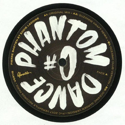 Pierre Bastien Eddie Ladoire – Phantom Dance #0 (12", Versatile Records, 2017) Back Cover