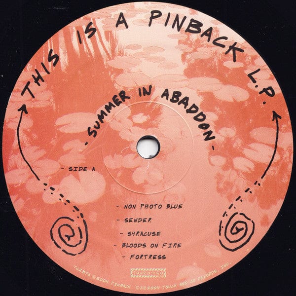 Pinback - Summer In Abaddon (LP) Touch And Go Vinyl 036172093717