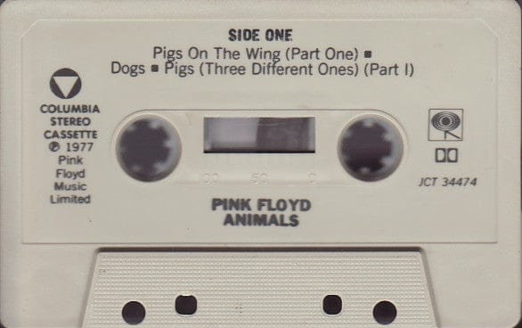 Pink Floyd - Animals (Cassette) Columbia Cassette 07464344744