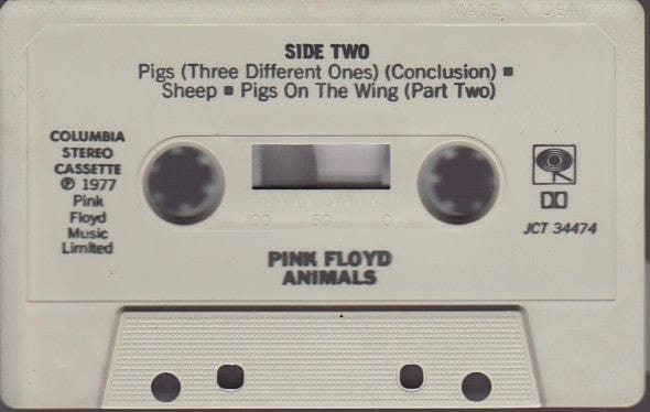 Pink Floyd - Animals (Cassette) Columbia Cassette 07464344744