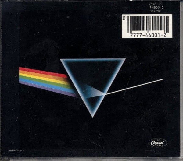 Pink Floyd - The Dark Side Of The Moon (CD) Capitol Records CD 07777460012