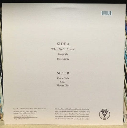 Pity Sex – Dark World (12", Pink/Blue Starburst, Run For Cover Records, 2017) Image 3