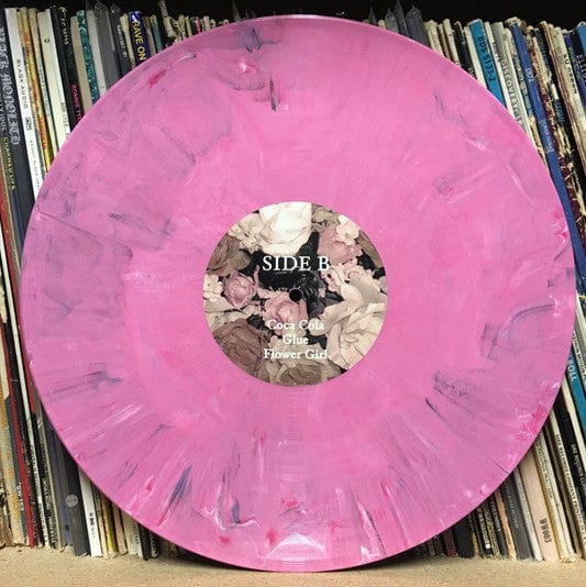 Pity Sex – Dark World (12", Pink/Blue Starburst, Run For Cover Records, 2017) Image 4