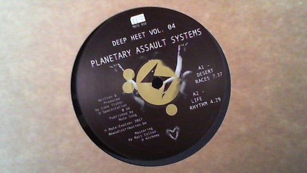 Planetary Assault Systems - Deep Heet Vol. 4 (12") Mote-Evolver Vinyl