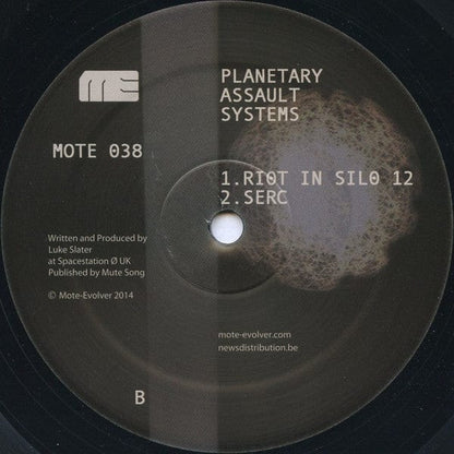 Planetary Assault Systems - Future Modular  (12") Mote-Evolver Vinyl