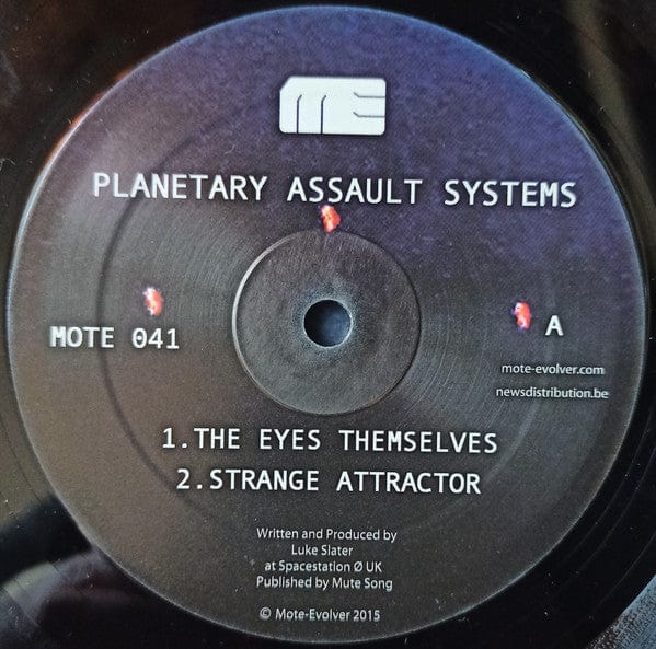 Planetary Assault Systems - The Eyes Themselves (12") Mote-Evolver Vinyl