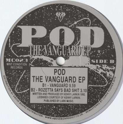 Pod - The Vanguard EP (2x12") Mint Condition (2) Vinyl