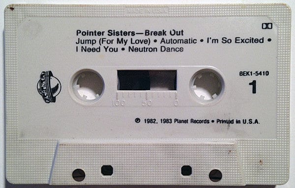 Pointer Sisters - Break Out (Cassette) Planet (15) Cassette 07863554104
