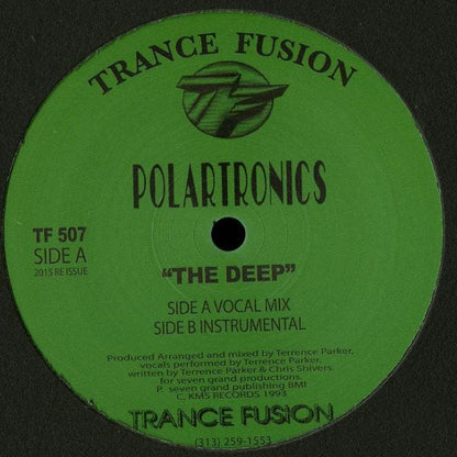 Polartronics - The Deep (12", RE, RM) Trance Fusion