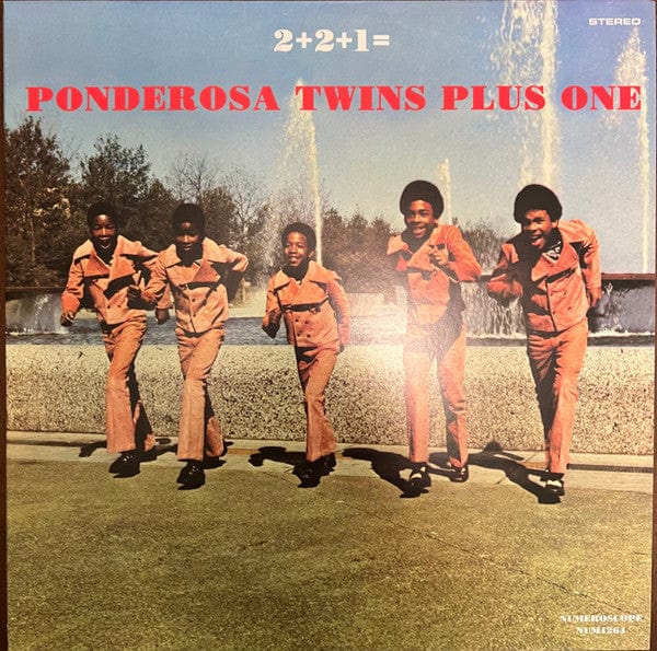 Ponderosa Twins + One – 2+2+1 = Ponderosa Twins + One (LP, Green, Numeroscope Records, 2022) Front Cover
