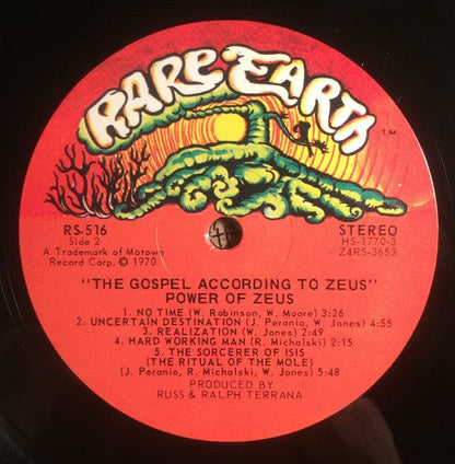 Power Of Zeus – The Gospel According To Zeus (LP, Half Speed Mastered, Rare Earth, 2019) Image 5