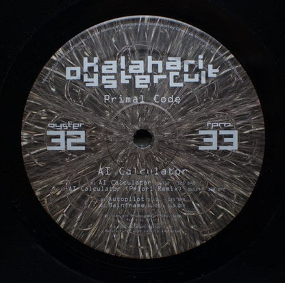 Primal Code - AI Calculator (12") Kalahari Oyster Cult Vinyl