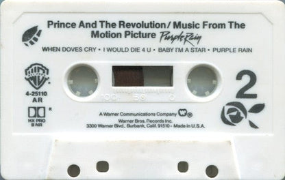 Prince And The Revolution - Purple Rain (Cassette) Warner Bros. Records,Warner Bros. Records Cassette 07599251104