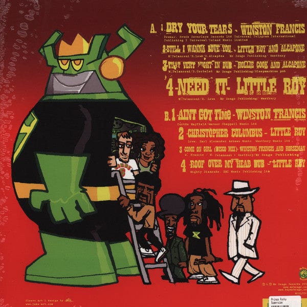 Prince Fatty - Super Size (LP) Mr Bongo Vinyl 711969116113