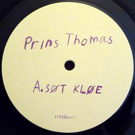 Prins Thomas - 2 The Limited Bonus Tracks (12", Ltd, W/Lbl) Full Pupp