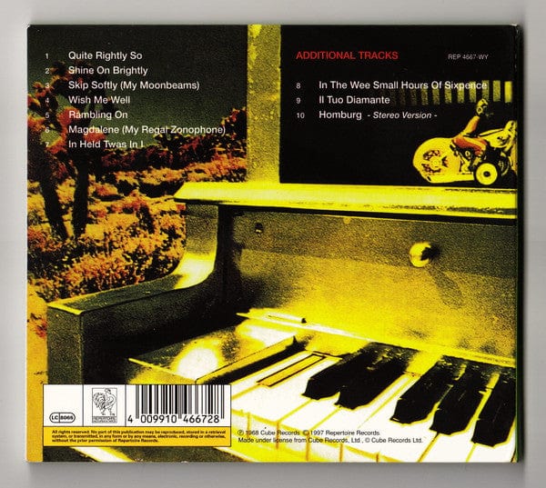 Procol Harum - Shine On Brightly (CD) Repertoire Records CD 4009910466728