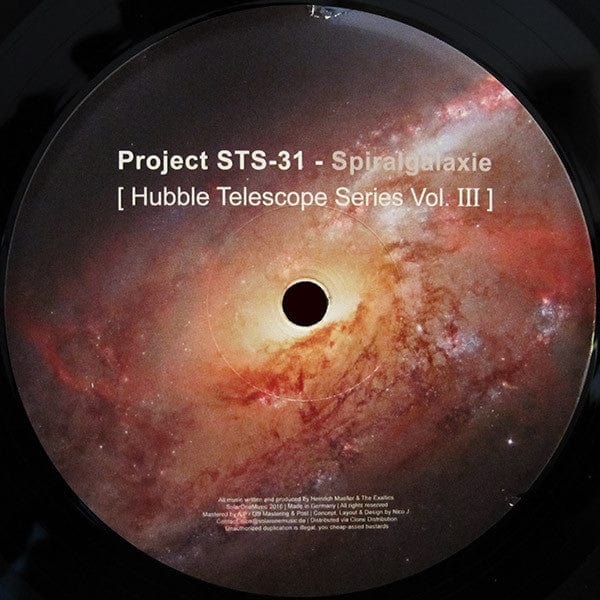 Project STS-31 - Spiralgalaxie (Hubble Telescope Series Vol. III) (LP) Solar One Music Vinyl