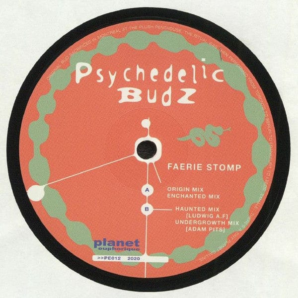 Psychedelic Budz - Faerie Stomp (12") Planet Euphorique Vinyl