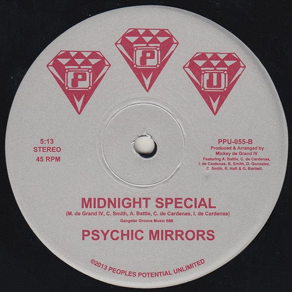 Psychic Mirrors - Charlene (12") Peoples Potential Unlimited Vinyl