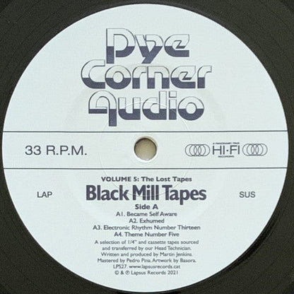 Pye Corner Audio - Black Mill Tapes Volume 5: The Lost Tapes (LP) Lapsus Records Vinyl 4062548026672