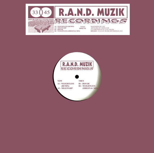 Qnete - RM12013 (12") on R.A.N.D. Muzik Recordings at Further Records