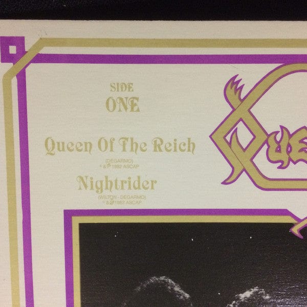 Queensrÿche - Queensrÿche on 206 Records (2) at Further Records