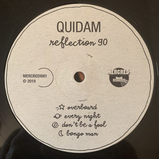 Quidam* - Reflection 90 (12") Mercredi Records Vinyl