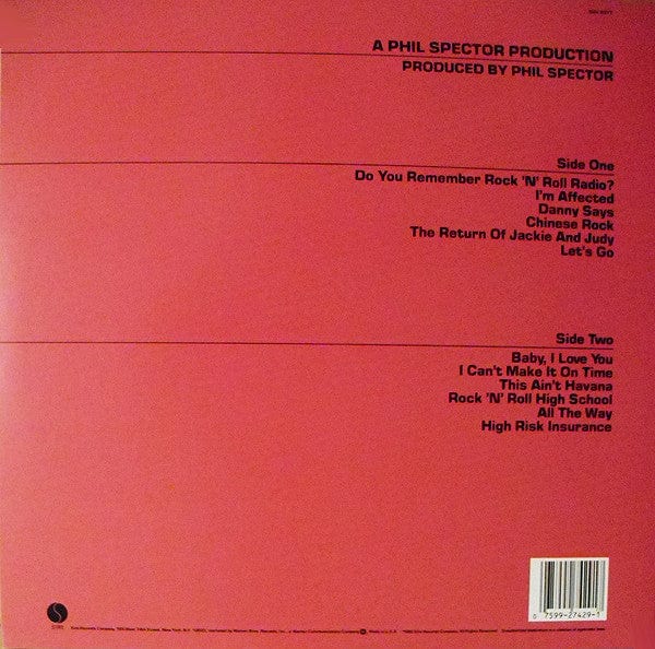 Ramones - End Of The Century (LP, Album, Ltd, RE, Rai) Sire
