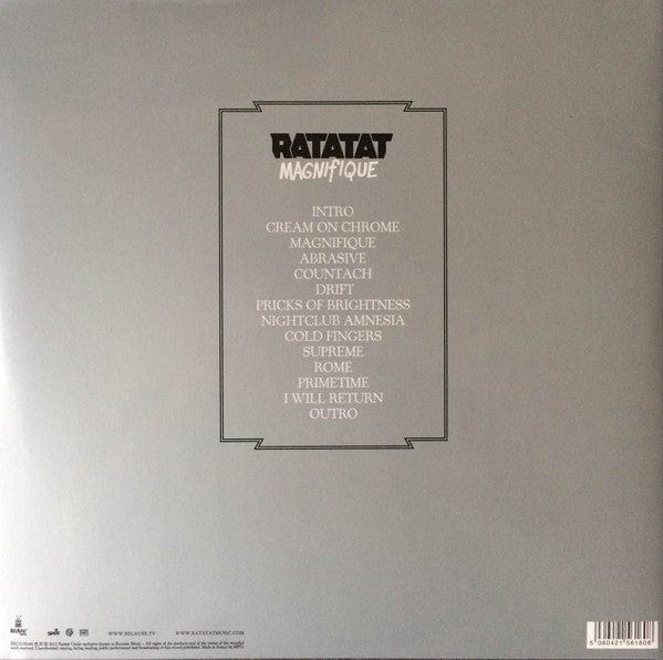 Ratatat - Magnifique (LP, Album + CD, Album) Because Music