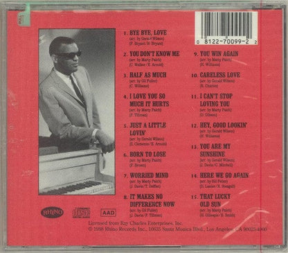 Ray Charles - Modern Sounds In Country And Western Music (CD) Rhino Records (2) CD 081227009922